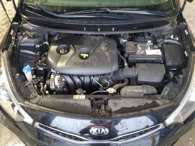 KNAFX6A86F5404295 - 2015 KIA FORTE EX BLACK photo 11