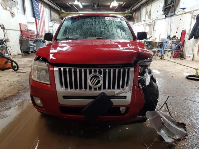 4M2CU91118KJ05198 - 2008 MERCURY MARINER RED photo 5