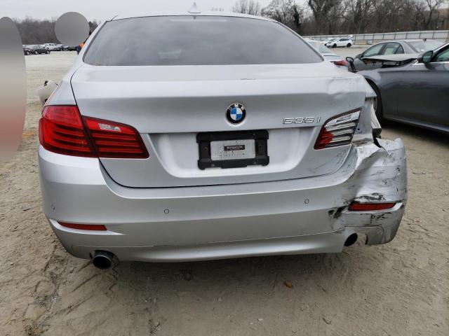 WBA5B1C54FD922654 - 2015 BMW 535 I SILVER photo 6