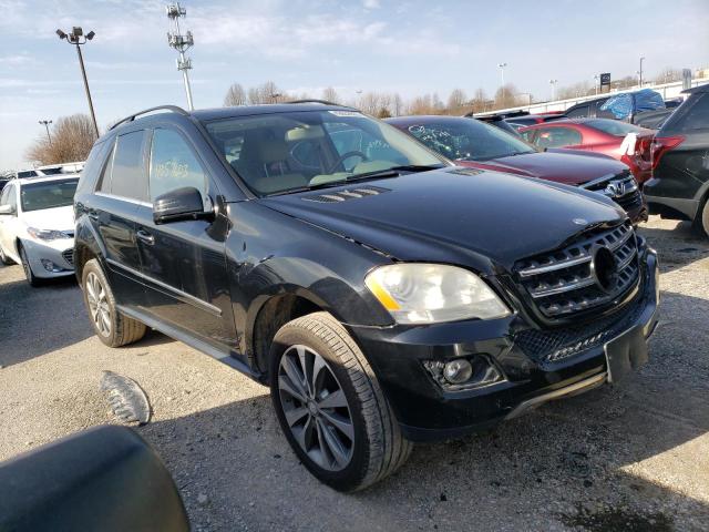 4JGBB8GB1BA661862 - 2011 MERCEDES-BENZ ML 350 4MA BLACK photo 4