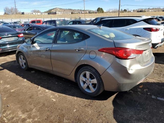 5NPDH4AE5DH420874 - 2013 HYUNDAI ELANTRA GLS GOLD photo 2