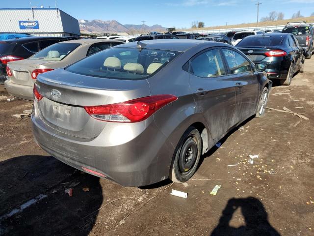 5NPDH4AE5DH420874 - 2013 HYUNDAI ELANTRA GLS GOLD photo 3