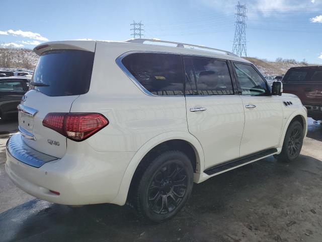 JN8AZ2NE2H9160208 - 2017 INFINITI QX80 BASE WHITE photo 3