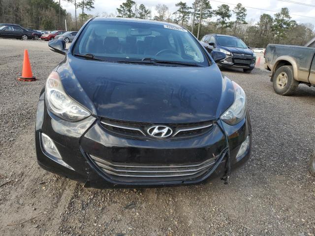 KMHDH4AE6DU925789 - 2013 HYUNDAI ELANTRA GLS BLACK photo 5