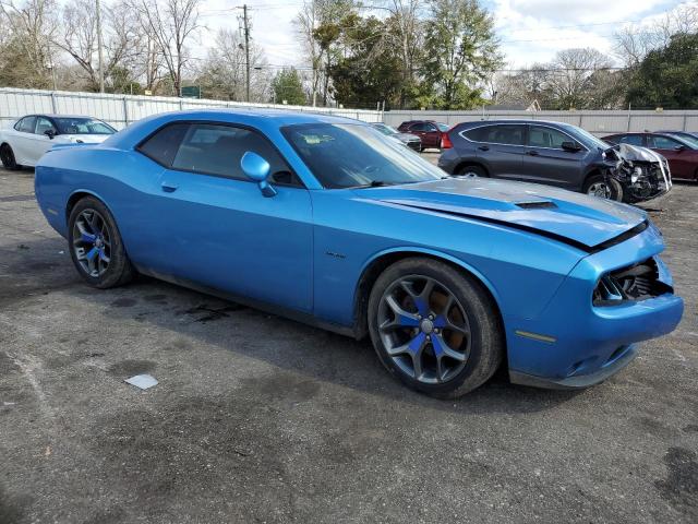 2C3CDZAT8FH877973 - 2015 DODGE CHALLENGER SXT BLUE photo 4