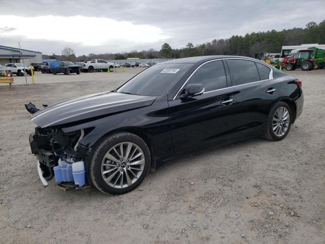 JN1EV7BP8NM310474 - 2022 INFINITI Q50 LUXE BLACK photo 1