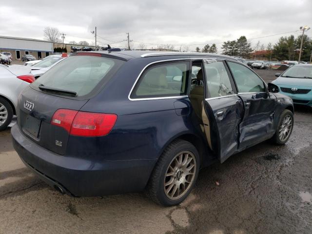 WAUKH74FX6N109972 - 2006 AUDI A6 AVANT QUATTRO BLUE photo 3