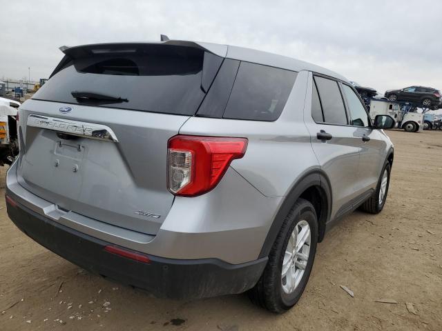 1FMSK8BH4PGB26976 - 2023 FORD EXPLORER SILVER photo 3