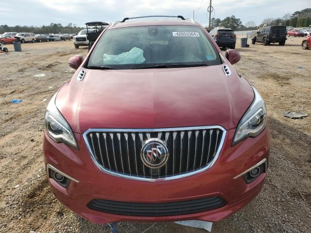 LRBFXFSX9HD018745 - 2017 BUICK ENVISION PREMIUM II Qırmızı foto 5