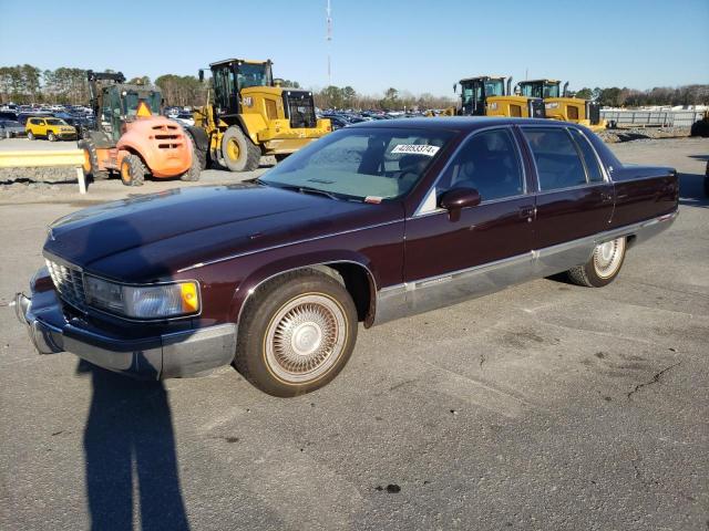 1G6DW5273PR728542 - 1993 CADILLAC FLEETWOOD CHASSIS BROWN photo 1