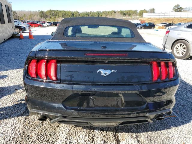 1FATP8UH3P5111054 - 2023 FORD MUSTANG BLACK photo 6