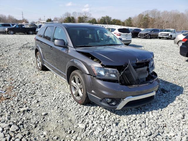 3C4PDCGB5HT545413 - 2017 DODGE JOURNEY CROSSROAD GRAY photo 4