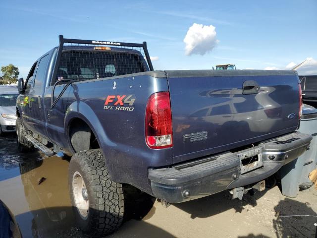 1FTSW31P84EB17631 - 2004 FORD F350 SRW SUPER DUTY BLUE photo 2