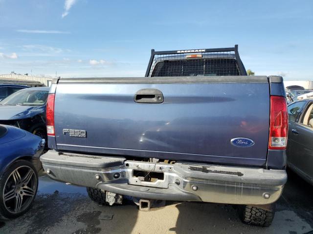 1FTSW31P84EB17631 - 2004 FORD F350 SRW SUPER DUTY BLUE photo 6