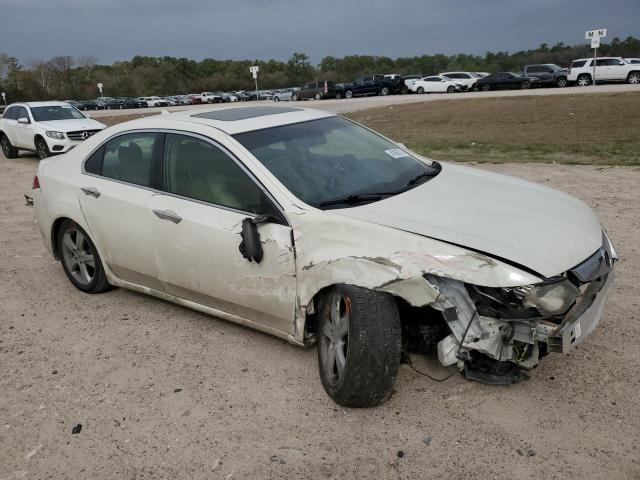 JH4CU26619C019062 - 2009 ACURA TSX WHITE photo 4