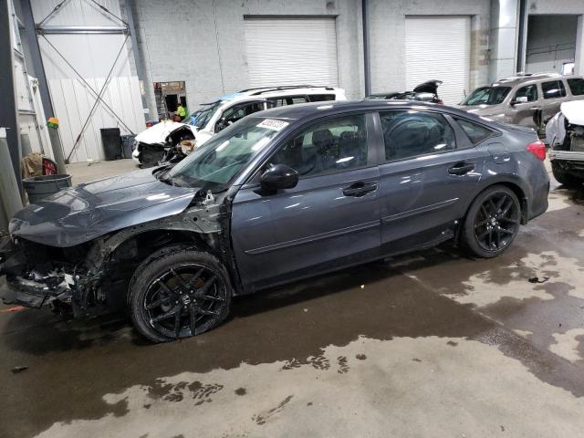 2HGFE2F56NH608815 - 2022 HONDA CIVIC SPORT 灰色 照片 1