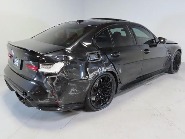 WBS43AY00PFP01785 - 2023 BMW M3 COMPETITION BLACK photo 3