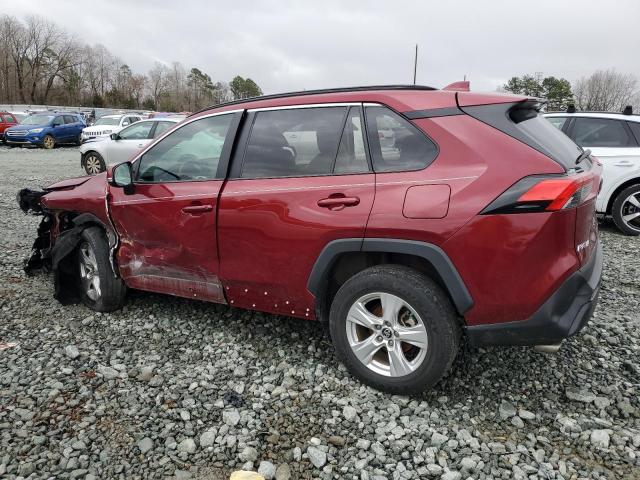 2T3W1RFV3KC024808 - 2019 TOYOTA RAV4 XLE RED photo 2