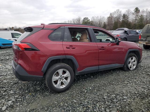 2T3W1RFV3KC024808 - 2019 TOYOTA RAV4 XLE RED photo 3