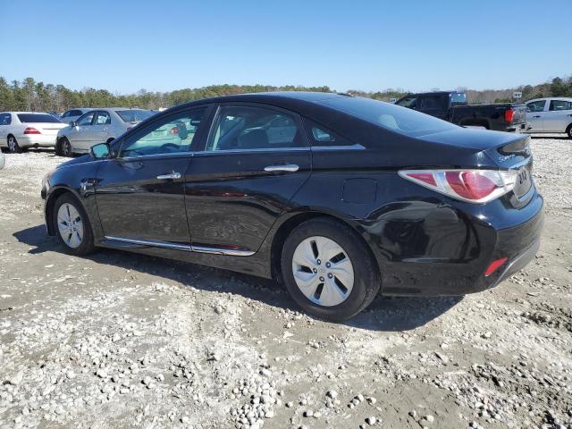 KMHEC4A44FA133297 - 2015 HYUNDAI SONATA HYBRID BLACK photo 2