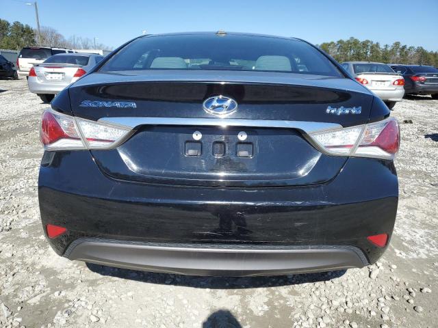 KMHEC4A44FA133297 - 2015 HYUNDAI SONATA HYBRID BLACK photo 6