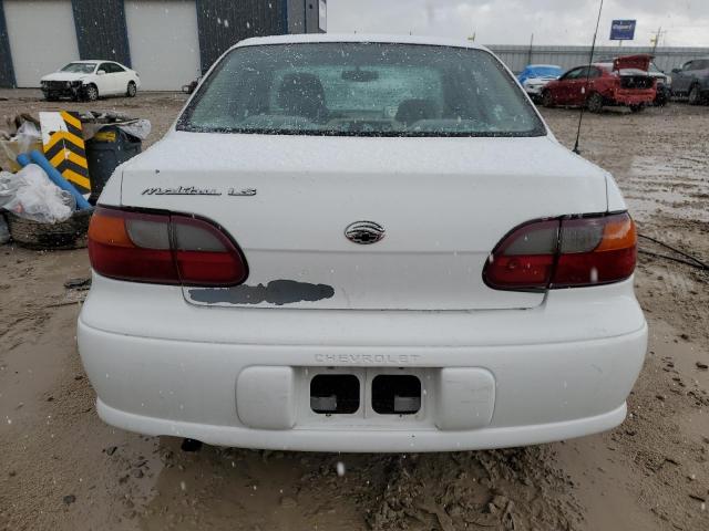 1G1NE52M5X6273715 - 1999 CHEVROLET MALIBU LS WHITE photo 6