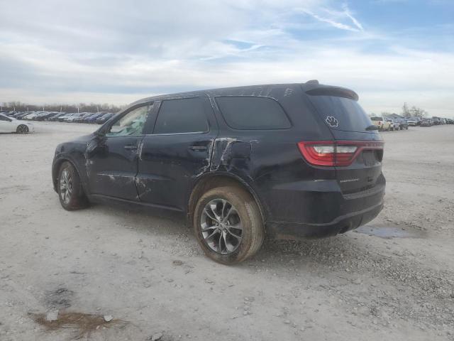 1C4RDHDG1KC820588 - 2019 DODGE DURANGO GT BLACK photo 2