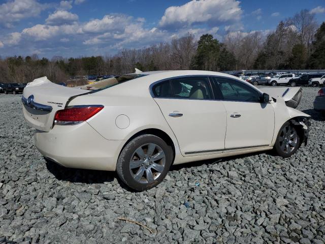 1G4GE5GV8AF206238 - 2010 BUICK LACROSSE CXS WHITE photo 3