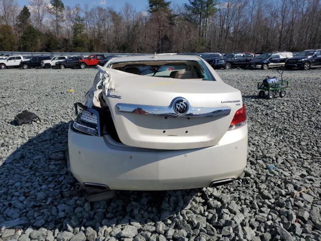 1G4GE5GV8AF206238 - 2010 BUICK LACROSSE CXS WHITE photo 6