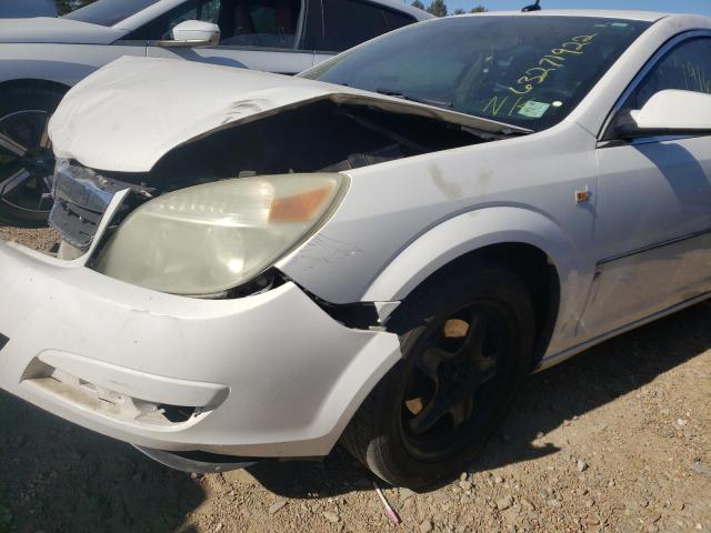 1G8ZS57N97F165658 - 2007 SATURN AURA XE WHITE photo 10