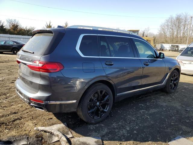 5UXCW2C08L9B60129 - 2020 BMW X7 XDRIVE40I GRAY photo 3