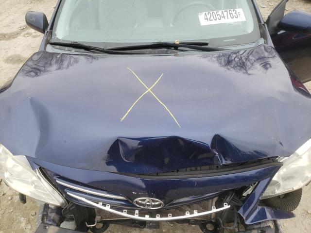 2T1BU4EE9DC991462 - 2013 TOYOTA COROLLA BASE BLUE photo 11