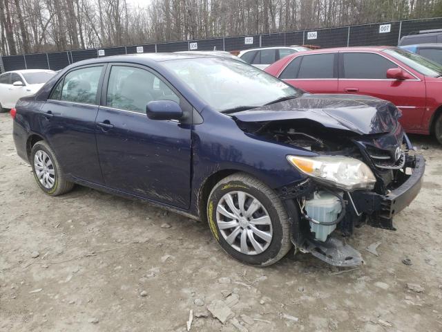 2T1BU4EE9DC991462 - 2013 TOYOTA COROLLA BASE BLUE photo 4