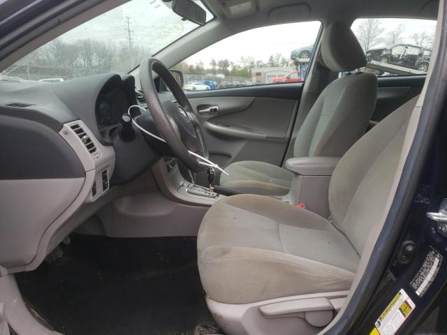 2T1BU4EE9DC991462 - 2013 TOYOTA COROLLA BASE BLUE photo 7