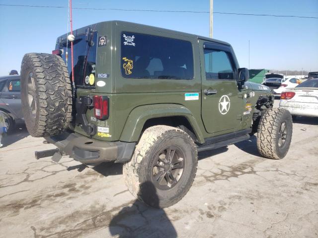 1C4GJWBG1GL221513 - 2016 JEEP WRANGLER SAHARA GREEN photo 3