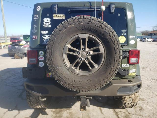 1C4GJWBG1GL221513 - 2016 JEEP WRANGLER SAHARA GREEN photo 6