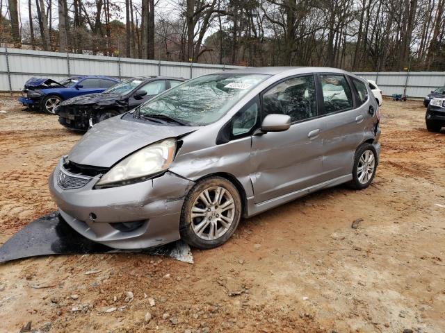 JHMGE8H41AC005907 - 2010 HONDA FIT SPORT SILVER photo 1