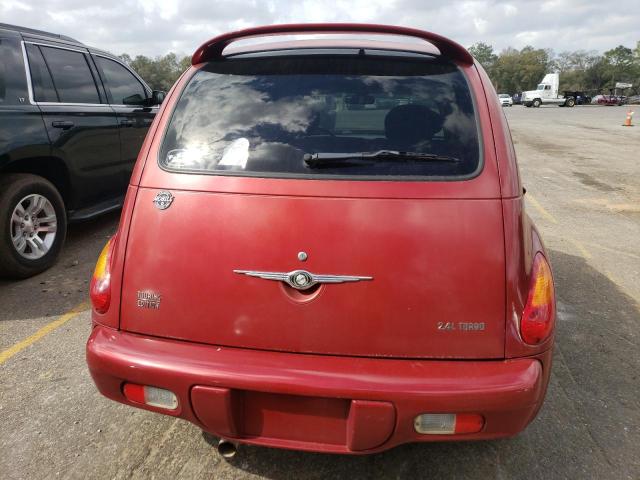 3C4FY58884T212146 - 2004 CHRYSLER PT CRUISER TOURING RED photo 6