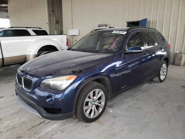 WBAVL1C52EVY21330 - 2014 BMW X1 XDRIVE28I BLUE photo 2