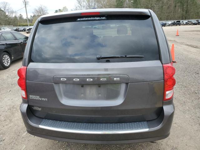 2C4RDGBG6ER259040 - 2014 DODGE GRAND CARA SE GRAY photo 6