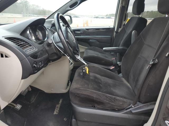 2C4RDGBG6ER259040 - 2014 DODGE GRAND CARA SE GRAY photo 7