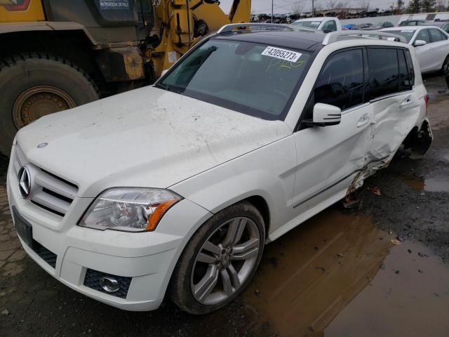 WDCGG8HB4CF933748 - 2012 MERCEDES-BENZ GLK 350 4MATIC WHITE photo 1