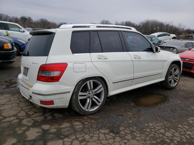 WDCGG8HB4CF933748 - 2012 MERCEDES-BENZ GLK 350 4MATIC WHITE photo 3