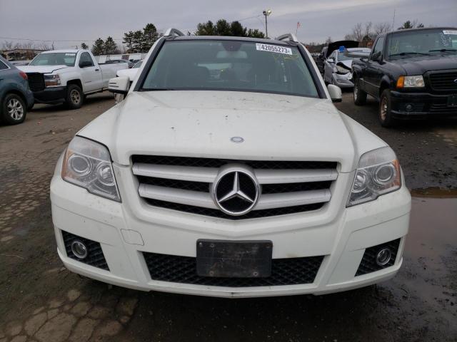 WDCGG8HB4CF933748 - 2012 MERCEDES-BENZ GLK 350 4MATIC WHITE photo 5