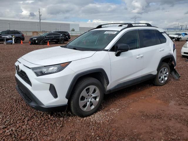 2T3H1RFVXKC006041 - 2019 TOYOTA RAV4 LE WHITE photo 1