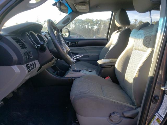 5TFJU4GN9CX024021 - 2012 TOYOTA TACOMA DOUBLE CAB PRERUNNER GRAY photo 7
