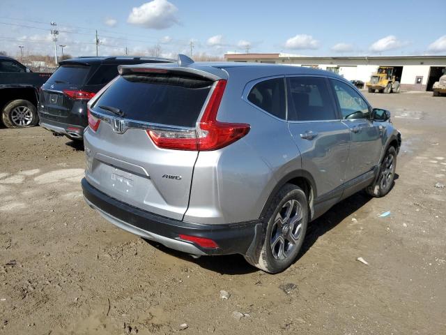 7FARW2H82JE002867 - 2018 HONDA CR-V EXL SILVER photo 3