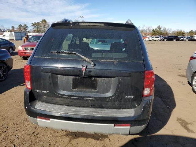 2CKDL73F366184778 - 2006 PONTIAC TORRENT BLACK photo 6