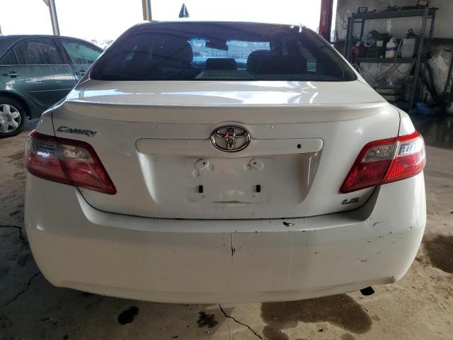 4T1BE46K17U519776 - 2007 TOYOTA CAMRY CE WHITE photo 6