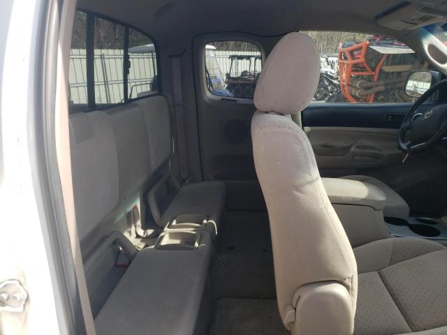 5TEUX42N55Z120624 - 2005 TOYOTA TACOMA ACCESS CAB თეთრი ფოტო 10